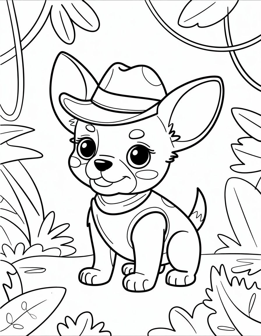 Tracker the Jungle Pup